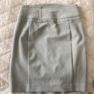 Express gray pinstripe pencil skirt-size 2